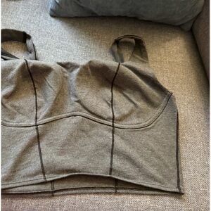 PINK Victoria's Secret Gray Sports Bra